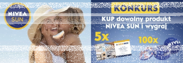 Konkurs "NIVEA SUN nic lepszego pod słońcem" Kaufland