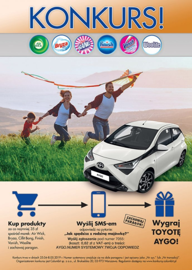 Konkurs "Jedź z rodziną na majówkę" Kaufland