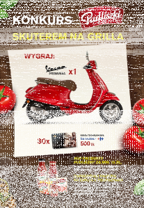Konkurs "Skuterem na grilla w Carrefour"
