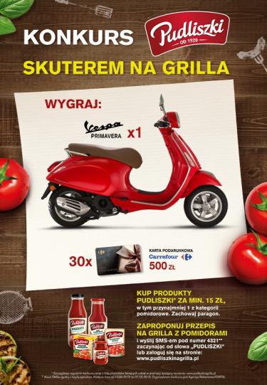 Konkurs "Skuterem na grilla w Carrefour"