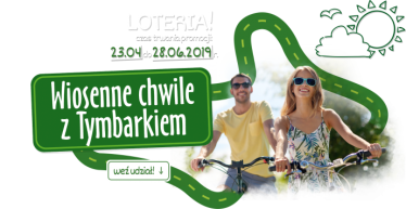 Loteria "Wiosenne chwile z Tymbarkiem"