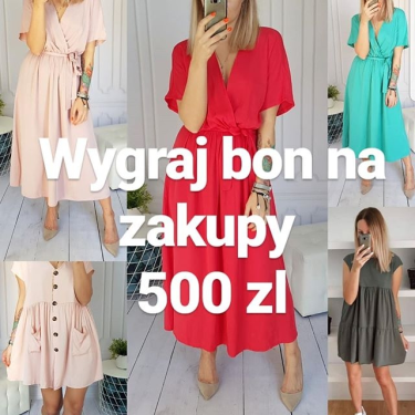 Wygraj bon na zakupy 500 zł