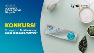 Konkurs "Acuvue w salonie Lynx Optique!"