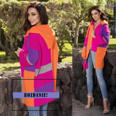 Wygraj garnięcia piękny neonowy kardigan polskiej marki! do godz 15:00