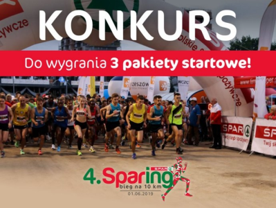Konkurs "Czwarta edycja #SPARingu, czyli Biegu na 10km"