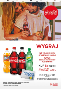 Loteria "Wygraj w Selgros!" Coca-cola