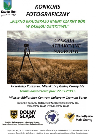 Konkurs "Piękno Gminy Czarny Bór w zasięgu obiektywu"