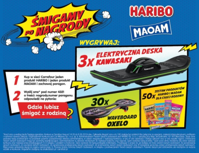 Konkurs "Śmigamy po nagrody" Carrefour