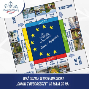 Bydgoszcz: Konkurs "Gra miejsa: Dumni z Bydgoszczy"