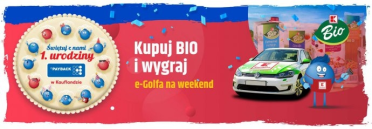Konkurs "Kupuj BIO, jeździj EKO" Kaufland