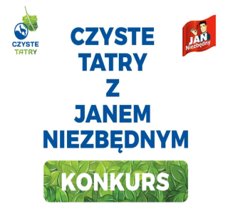 Konkurs "Czyste Tatry z Janem Niezbędnym"