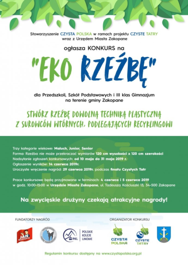 Konkurs na EKO RZEŹBĘ