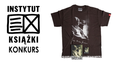 Wygraj zestawy koszulka, notes + magnes z Gustawem Herlingiem-Grudzińskim