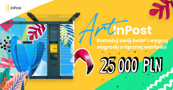 Konkurs "ArtInPost. Pomaluj swój świat tak jak chcesz"