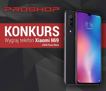 Wygraj telefon Xiaomi Mi9 64GB Piano Black