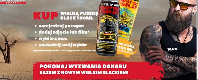 Konkurs "Masters of Dakar" Żabka