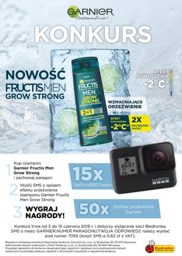 Konkurs "Garnier w Biedronce"