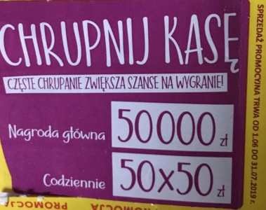 Loteria "Chrupnij kasę"