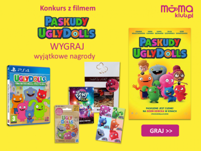 Konkurs z filmem: Paskudy UglyDolls