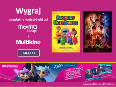 Konkurs "Co tydzień wejściówki do Multikina od mamaklub.pl"