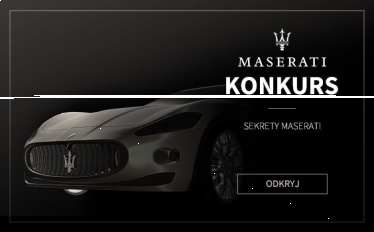 Konkurs "Odkryj sekrety Maserati"