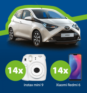 Konkurs "Kupuj z Delikartą i wygraj Toyotę Aygo" Delikatesy Centrum