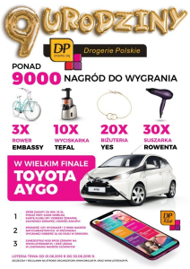 Loteria 9 urodziny Drogerii Polskich