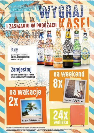 Loteria "Zasmakuj w podróżach" Selgros