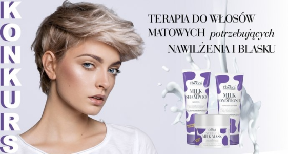 Konkurs "Przywróć włosom blask z L’biotica Professional Therapy Milk"