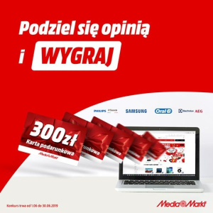 Konkurs "Podziel się opinią i wygraj (czerwiec 2019)"