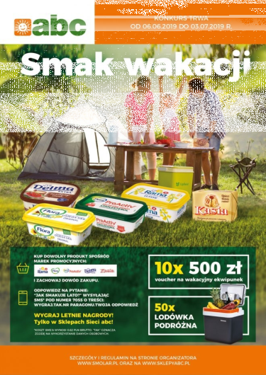 Konkurs "Smak wakacji" ABC