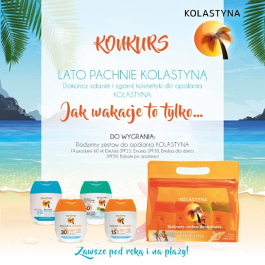 Konkurs "Lato pachnie Kolastyną"