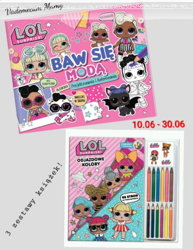Wygraj zestaw książek L.O.L SURPRISE!