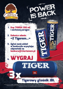 Konkurs z Tigerem "Chorten Warmia i Mazury"