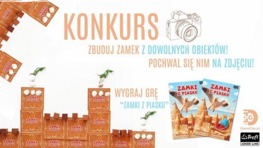 Konkurs fotograficzny: Wygraj grę "Zamków z piasku"