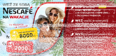 Konkurs "Weź ze sobą NESCAFÉ na wakacje" Biedronka