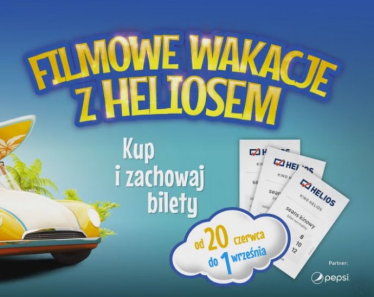 Konkurs fotograficzny "Filmowe wakacje z Heliosem"