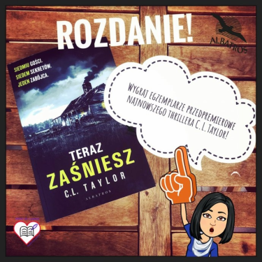 Wygraj przedpremierowe egzemplarze thrillera "Teraz zaśniesz"