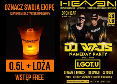 Leszno: Konkurs "Piątek w Niebie" 18+