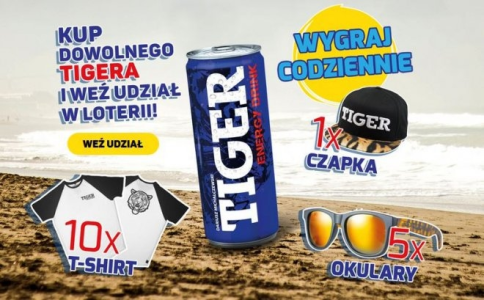 Loteria "Tiger Summer 2019" Tesco