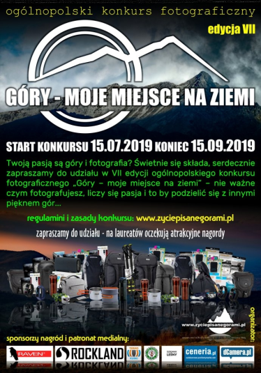 Konkurs "Góry – moje miejsce na ziemi" edycja VII