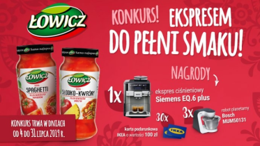 Konkurs "Ekspresem do pełni smaku" Tesco