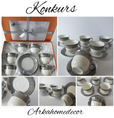 Wygraj zestaw filiżanek