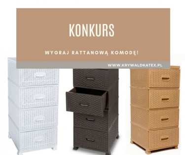 Wygraj Rattanową komodę