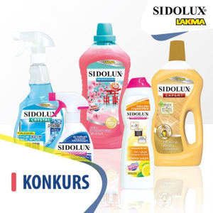 Konkurs "Ulubione produkty marki Sidolux"