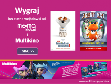 Konkurs "Co tydzień wejściówki do Multikina od mamaklub.pl"
