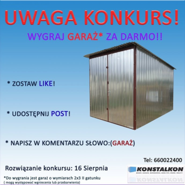 Wygraj garaż