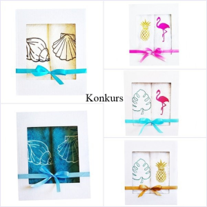 Wygraj komplet haftowanych ręczników do rąk 30x50 cm gr.500! do godz. 11:00