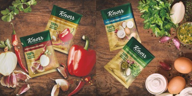 Zamów darmową próbkę przypraw lub sosów sałatkowych Knorr Professional