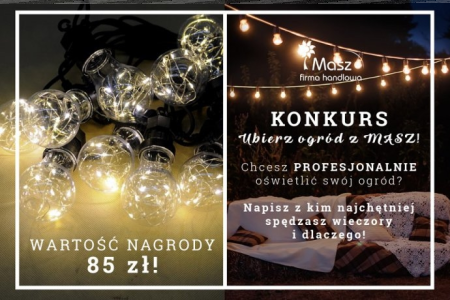 Konkurs "Ubierz ogród z MASZ"